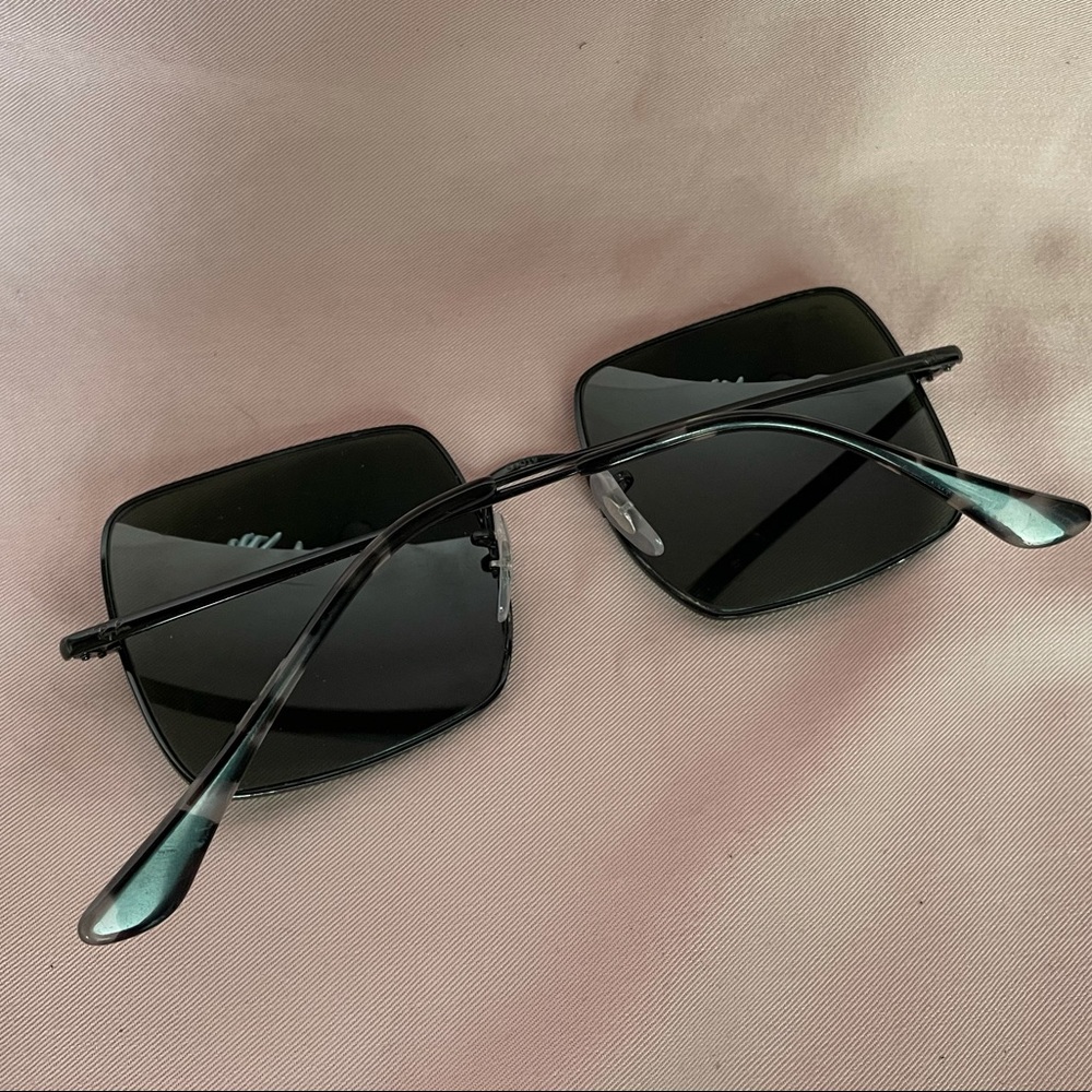 Black Rectangular Ray-Bans - image 2